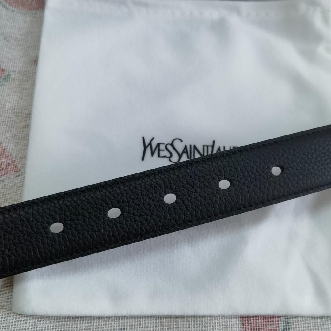 Saint Laurent YSLモノグラム カサンドラ ベルト 95cm