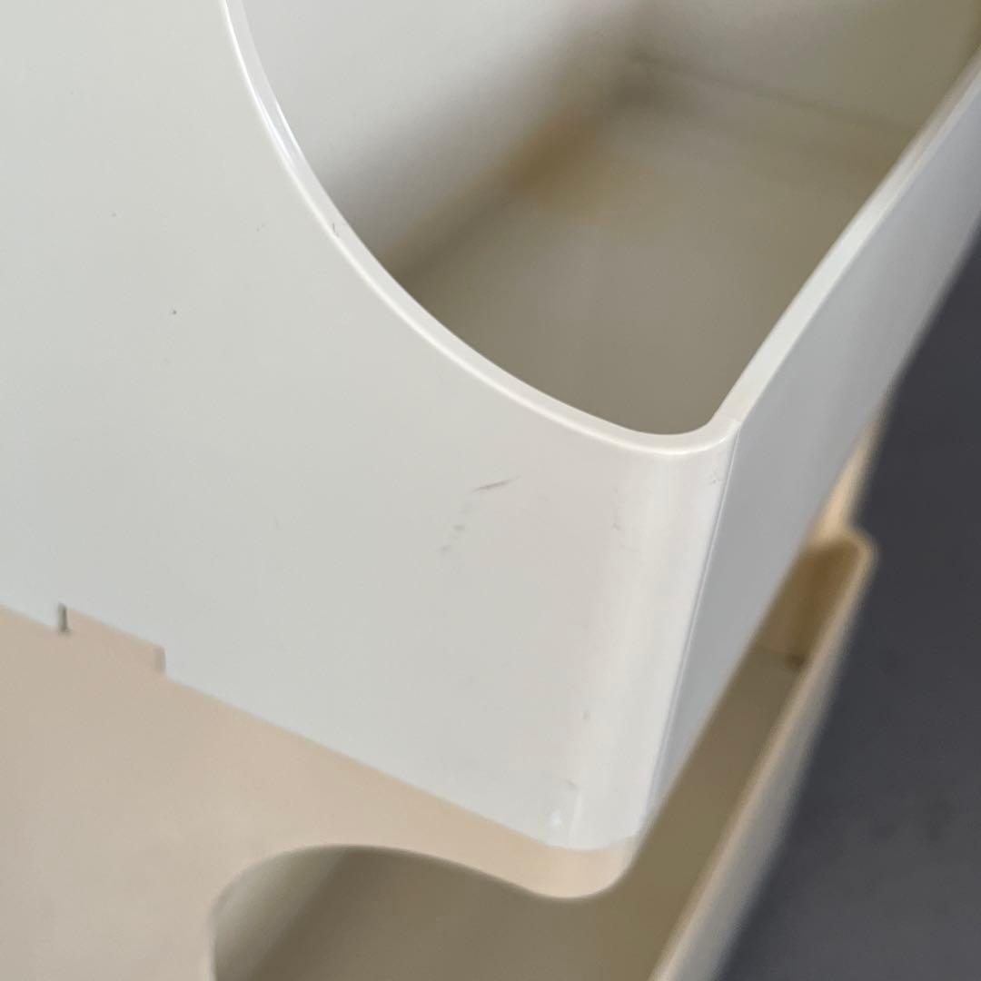 【正規品】B-LINE/ボビーワゴン 2段トレイ ホワイト ジョエ・コロンボ