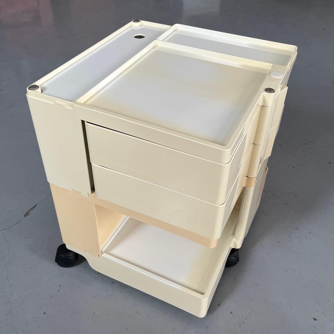 【正規品】B-LINE/ボビーワゴン 2段トレイ ホワイト ジョエ・コロンボ