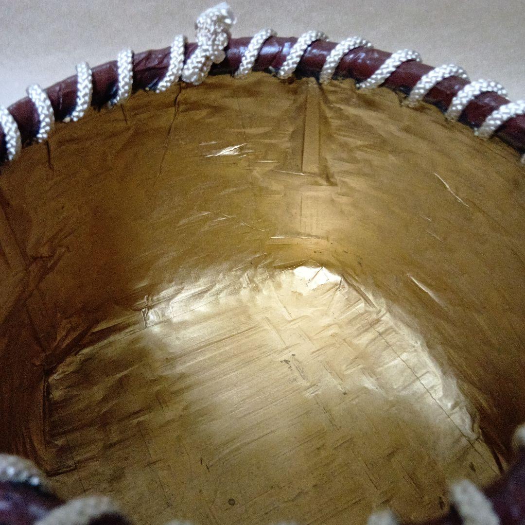 茶道具　塩籠炭斗 一燈好み