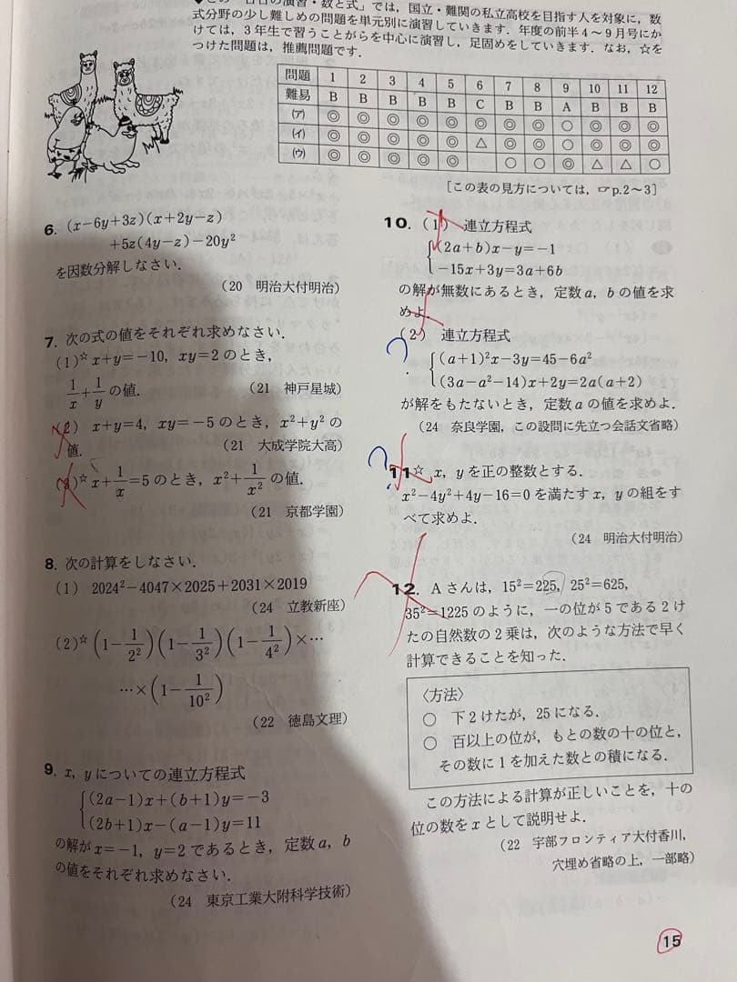 高校への数学　月刊号2024-2025(1年分:12冊)臨時増刊4-7号(4冊)