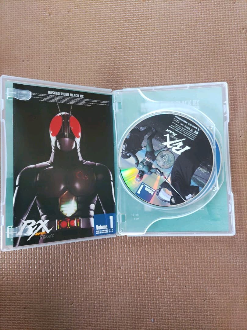 仮面ライダーBLACK RX DVD