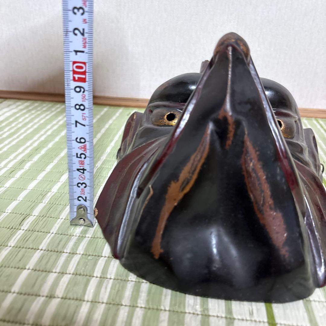 双芸社 乾漆 迦楼羅 カルラ 能面 面 お面 伎楽 神楽 双藝社 般若　烏丸　鬼