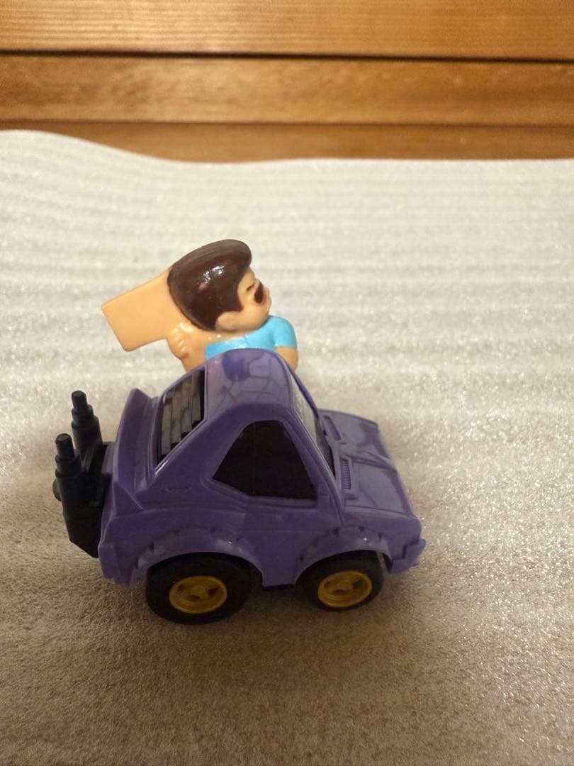 はこのりチョロQ ローレルSGX/紫 旗持ち B-4