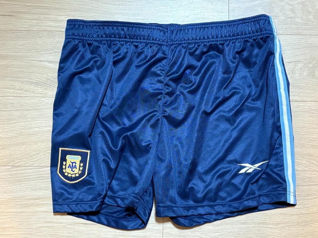 新品 Reebok アルゼンチン代表 AFA 公式パンツ M・Lサイズ セット