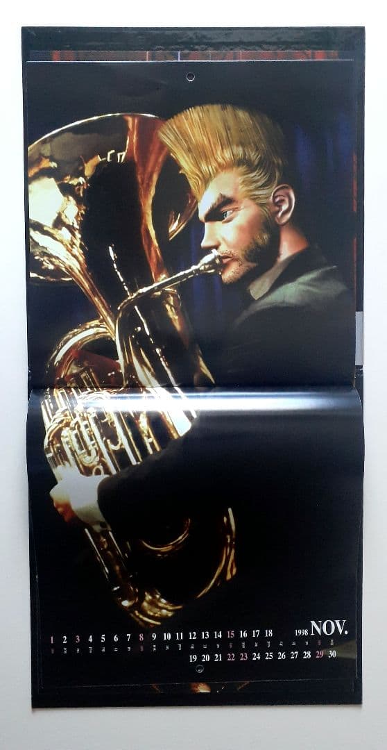 ★レア品・非売品★ 鉄拳3 / 1998年キャラクターカレンダー(オーケストラ)