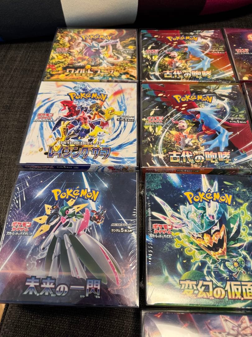 ポケモン　カード　引退　10ボックス　ケース付き