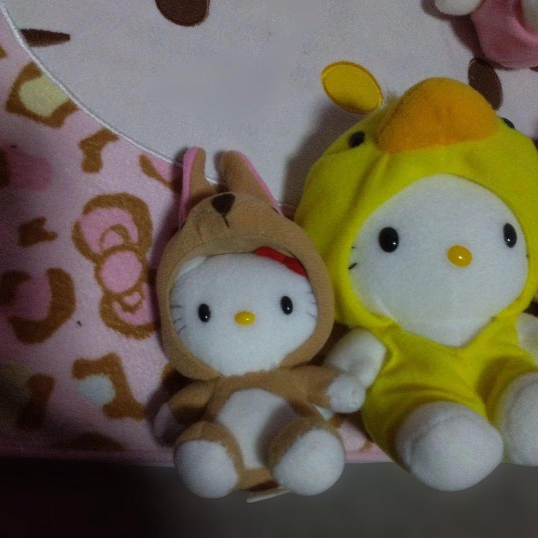 超激レア‼️レトロ‼️キティ 着ぐるみ‼️9 体セット‼️脱げる‼️可愛い‼️