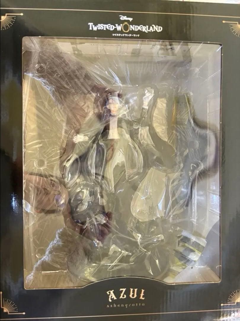 ュ*様 ツイステ アズール・アーシェングロット 1/8スケールフィギュア　缶バッ