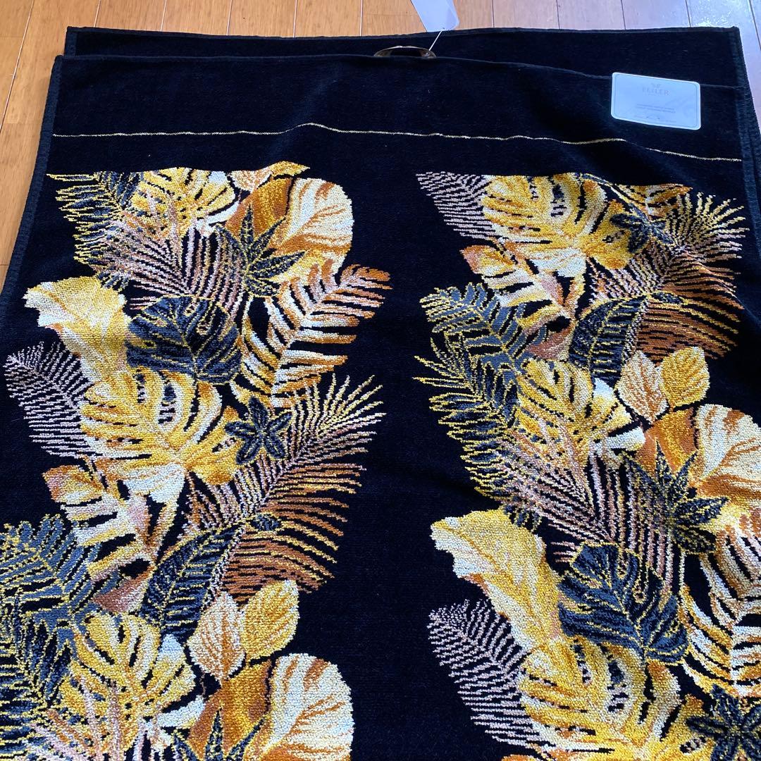 新品FEILER 植物柄大判バスタオル 定価¥3 0000以上のお品