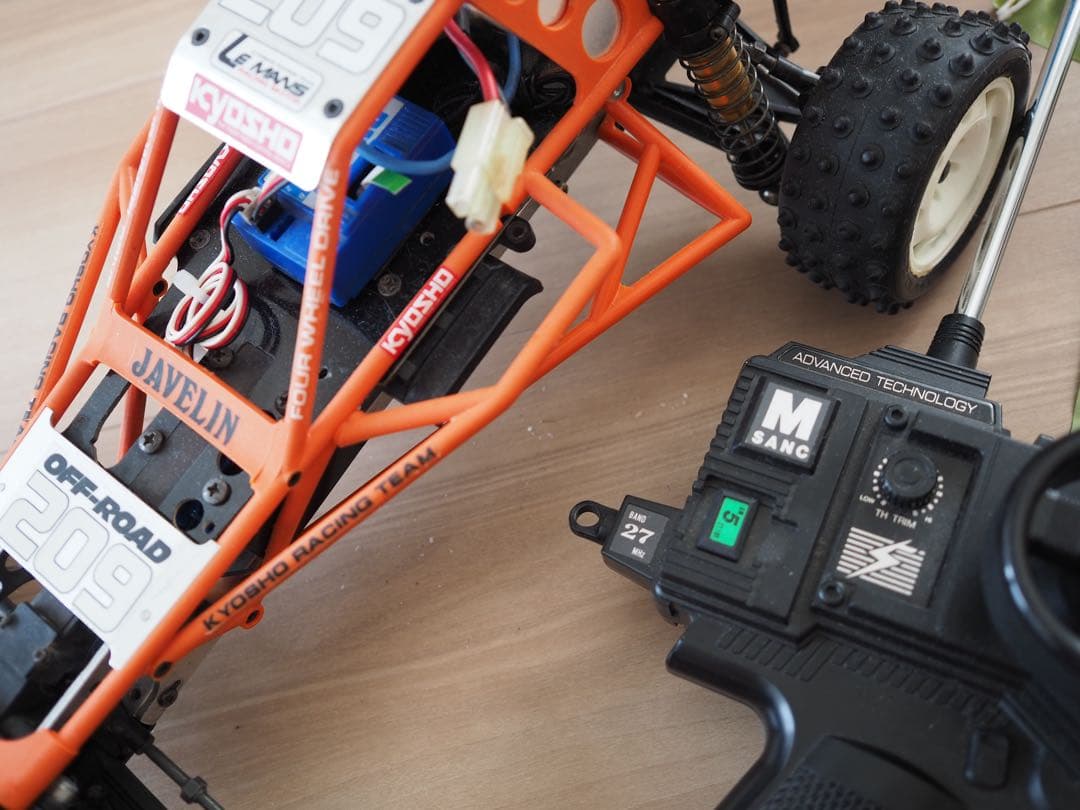 京商オプティマ　ジャベリン仕様　プロポ 、メカ付き組立済み　各種カスタム