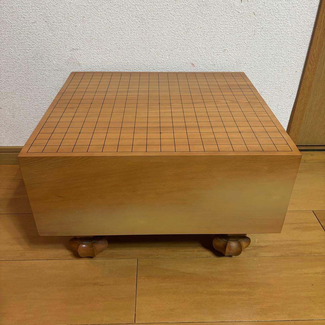 囲碁盤　【趙治勲】作　 直筆　サイン入り　豊功　 厚さ約17,7cm　へそ