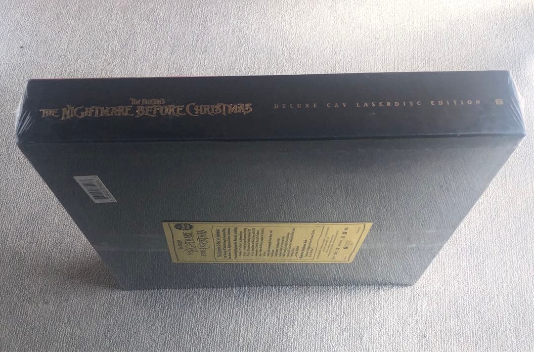 レア！未開封 ナイトメアビフォアクリスマス レーザーディスク BOX メイキング