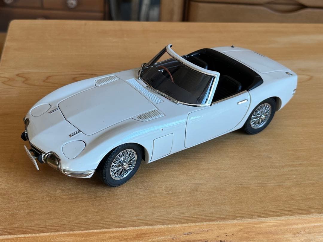 【最終お値下げ】オートアート製1/18ミニカートヨタ2000GTカブリオレ