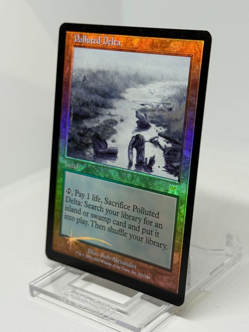 希少品　初版【Foil】英語版《汚染された三角州》[ONS] ②
