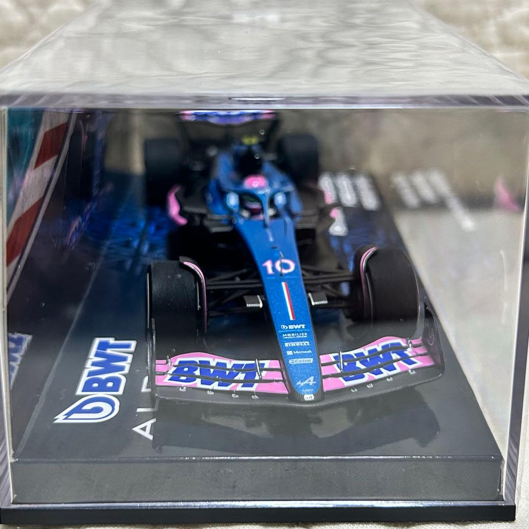 ミニチャンプス1/43 アルピーヌ A523 ガスリー2023マイアミ8位