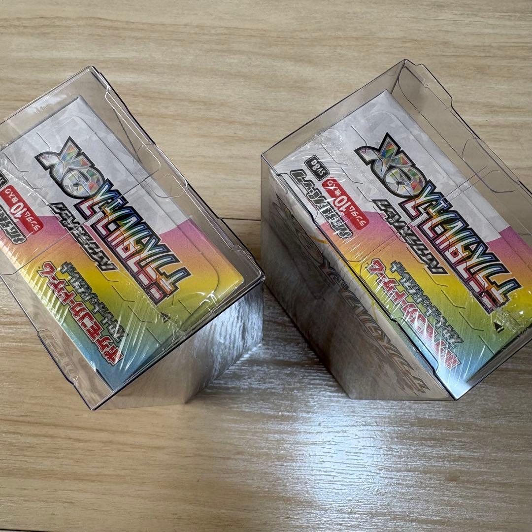 ポケモンカード テラスタルフェスex シュリンク付き 2BOX マクドおまけ付き