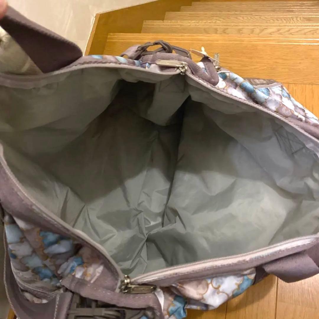 【新品】レスポ　ミニボストン　タッセルチャーム　ミニポーチ付