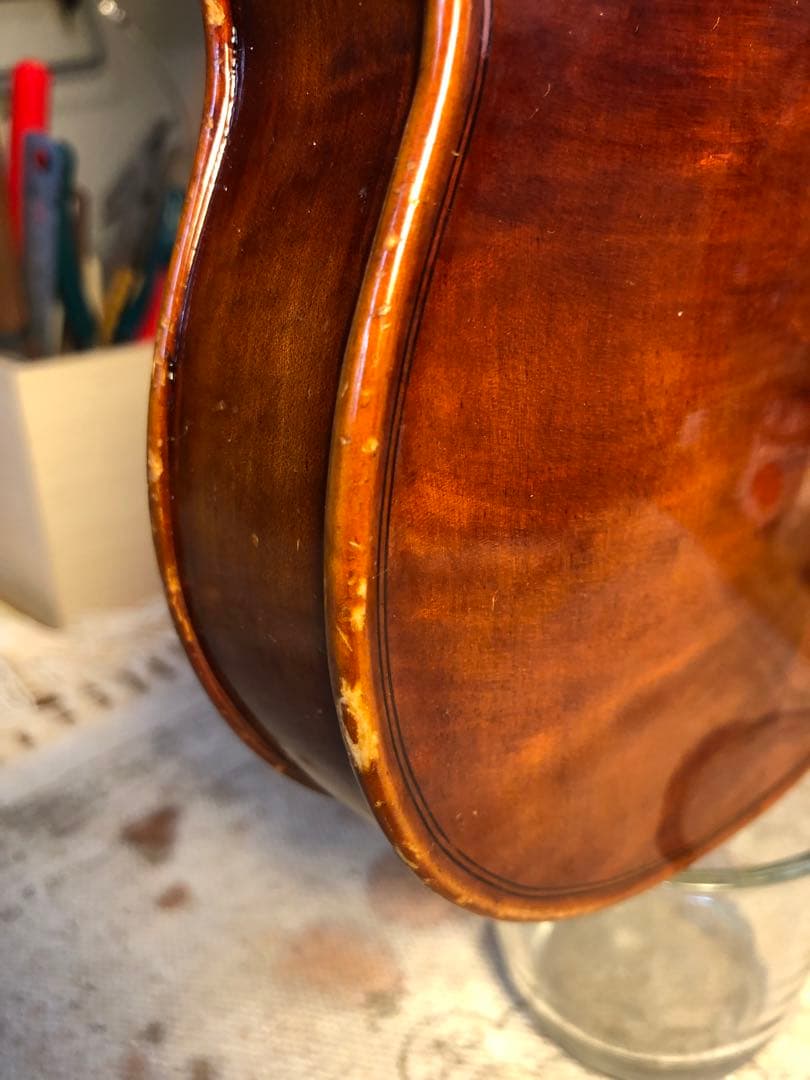 【駒&魂柱調整済】valente分数バイオリンVN30 1/4 2009