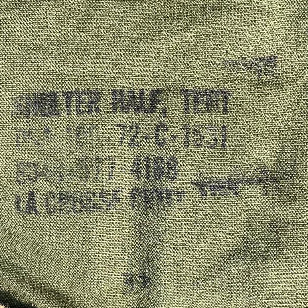 か*ん様 USパップテント④　アメリカ軍　軍幕　 ハーフシェルター２枚　ポール・