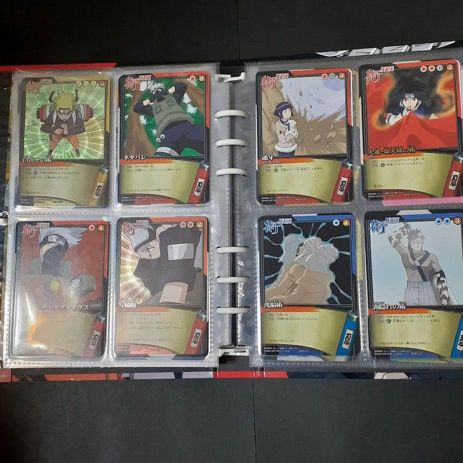 ＮＡＲＵＴＯ　疾風伝　カードゲーム　第1幕～第3幕　忍者学校　コンプ