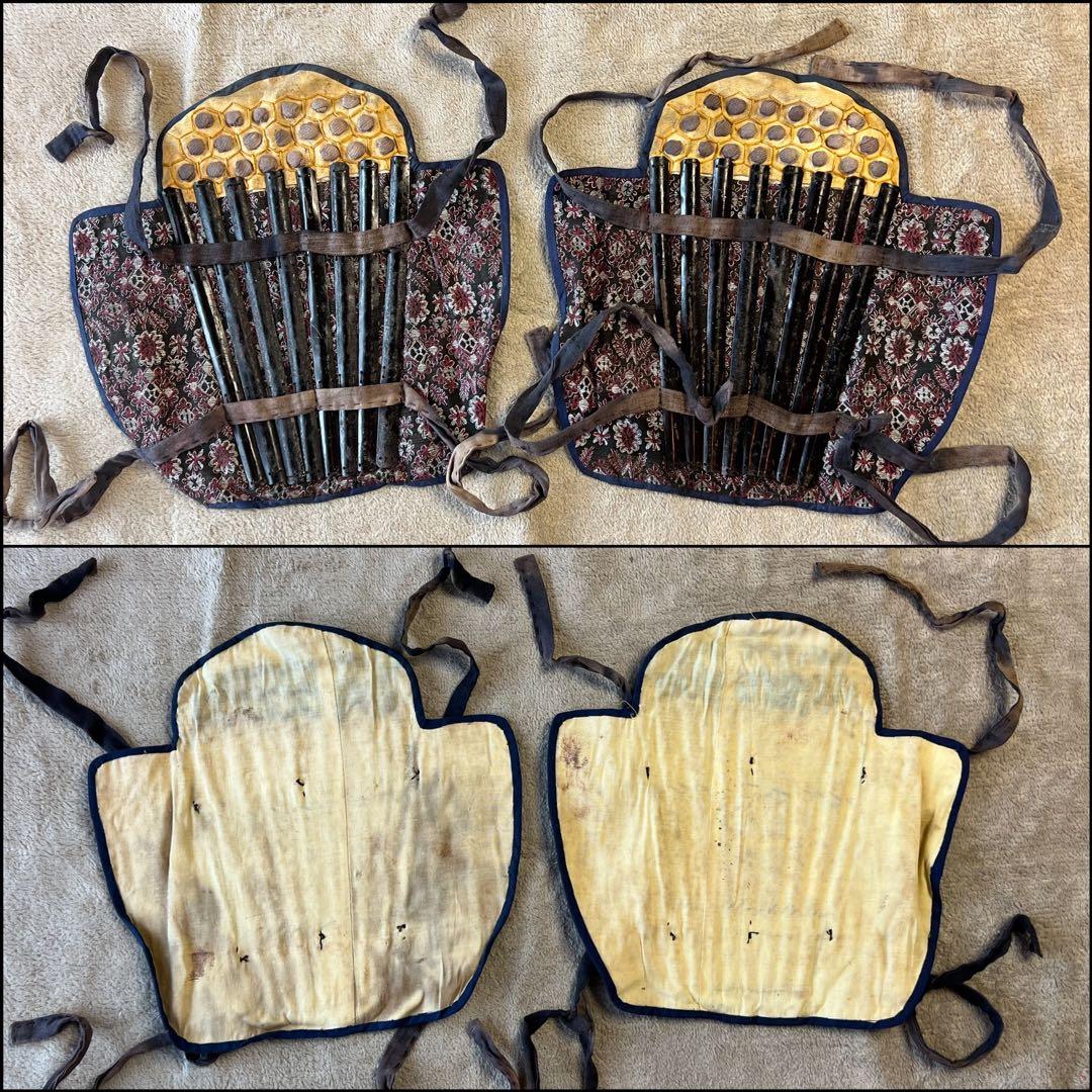 美品！【江戸期 長宗我部家 ゆかりの鎧】日本甲冑【等身大】鎧一式