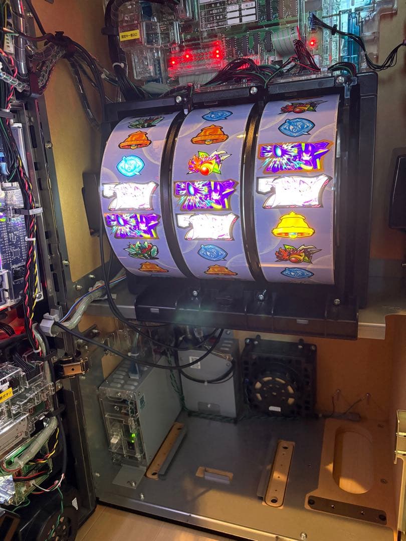 送料込み グランベルム パチスロ実機 不要機付きフルセット イヤホンハーネス付