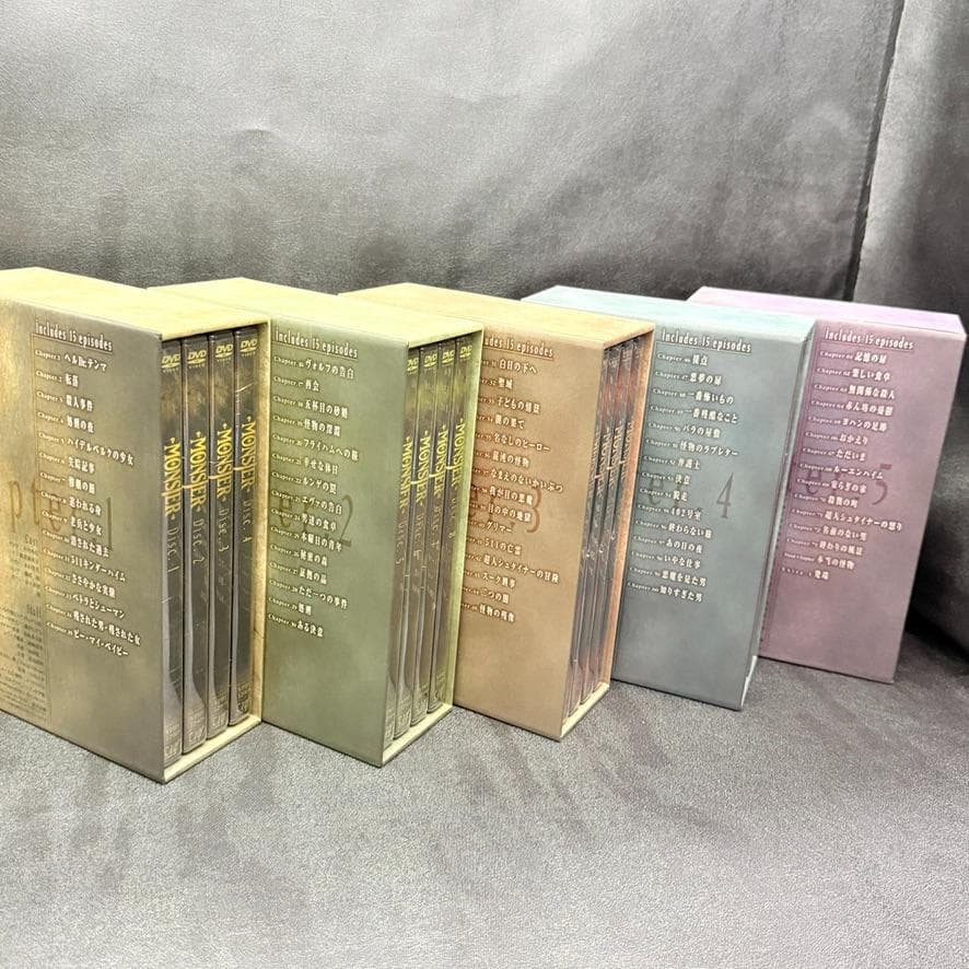 MONSTER DVD BOX 全巻セット 全ディスク未開封！ 浦沢直樹