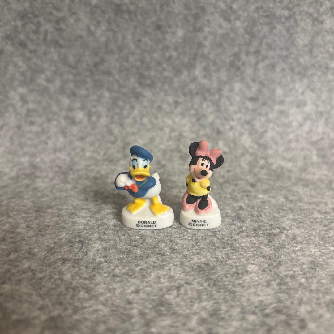 フェーブ　ディズニー陶器つや消し　フランス 9体セット