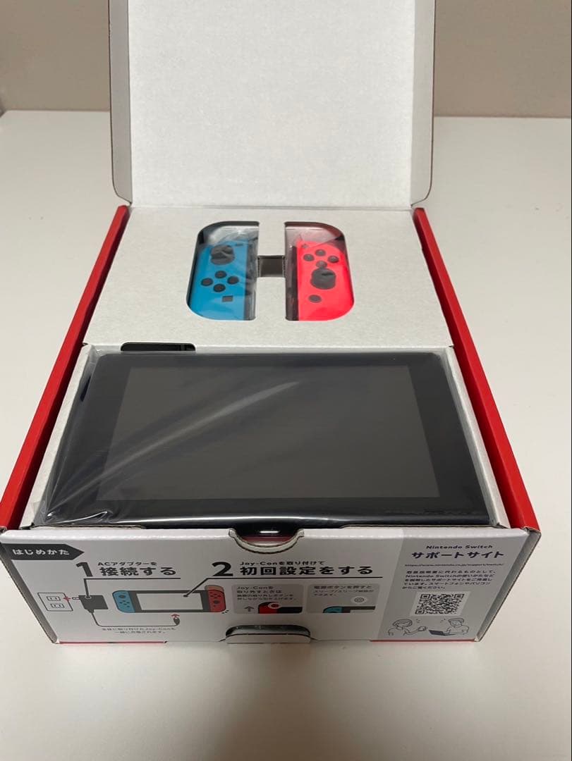 [未使用] Nintendo Switch ネオンブルー ネオンレッド