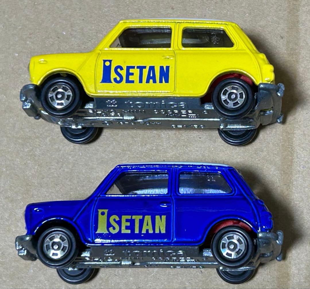 トミカ ミニクーパー 伊勢丹 ISETAN 2台セット