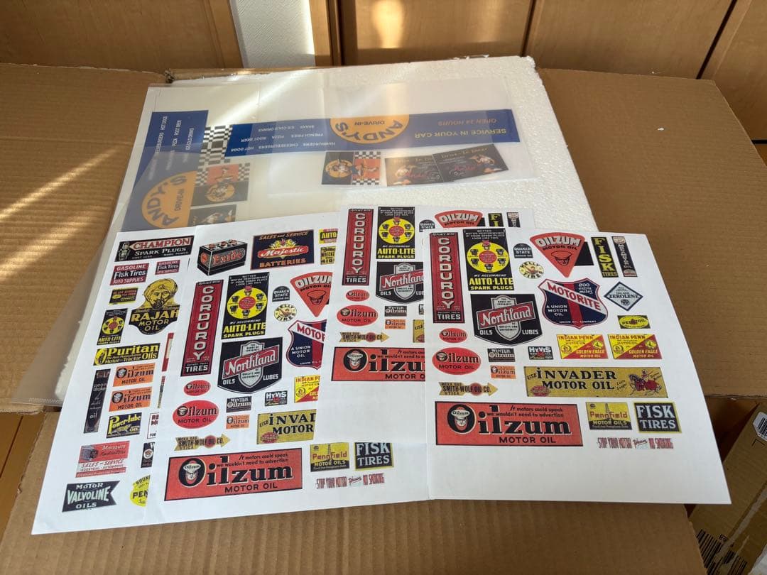 ミニカー American Diorama 1:24 Burger Stand Diora