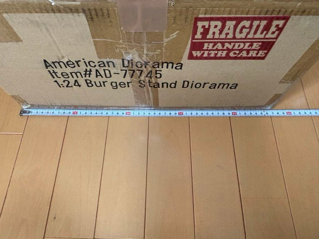ミニカー American Diorama 1:24 Burger Stand Diora