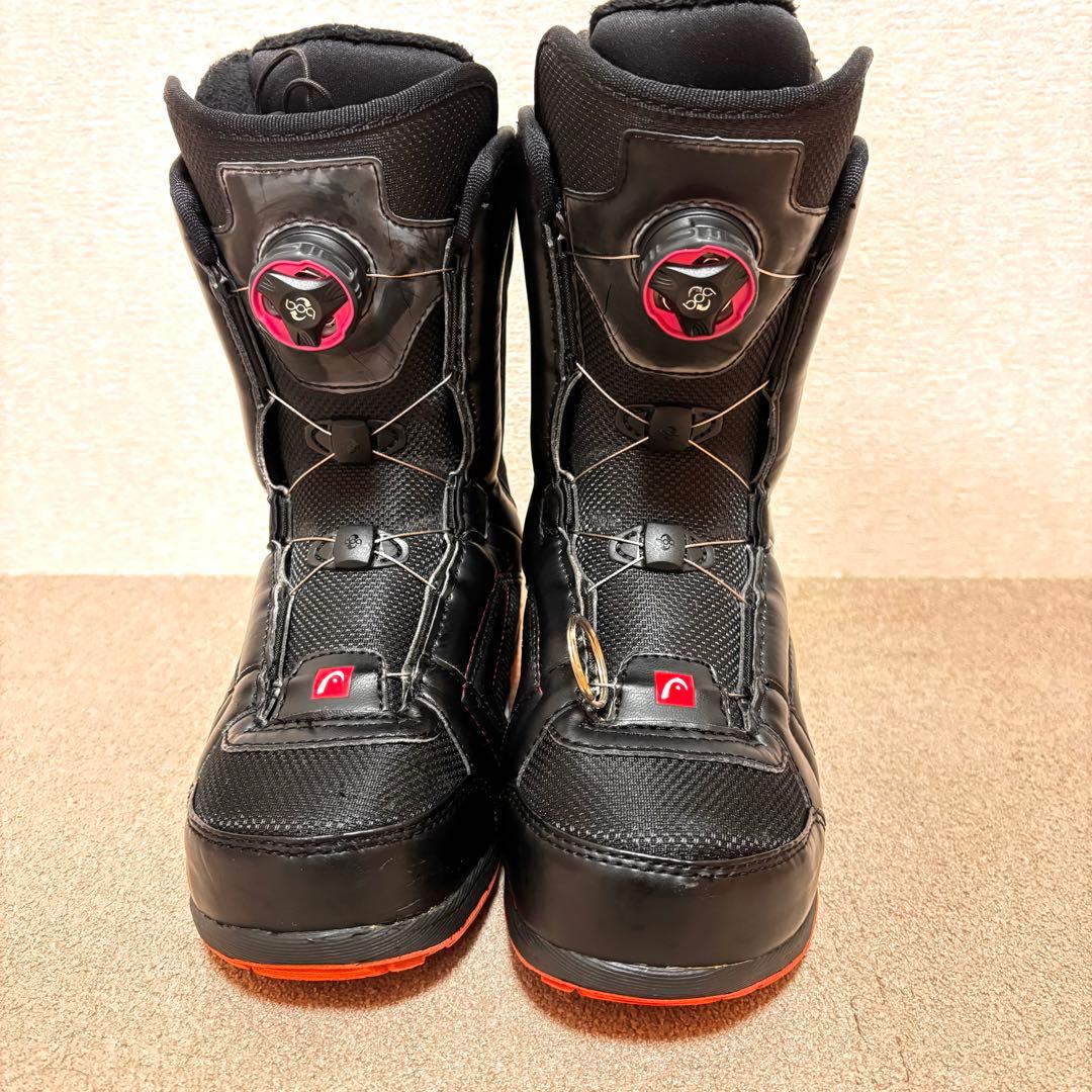ヘッド　HEADスノーボードブーツ BOA 23cm ボア スノボ 黒