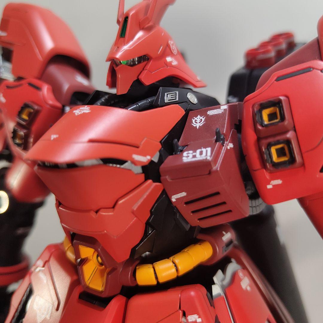 【全塗装完成品】MG 1/100 MSN-04 サザビーVer.ka