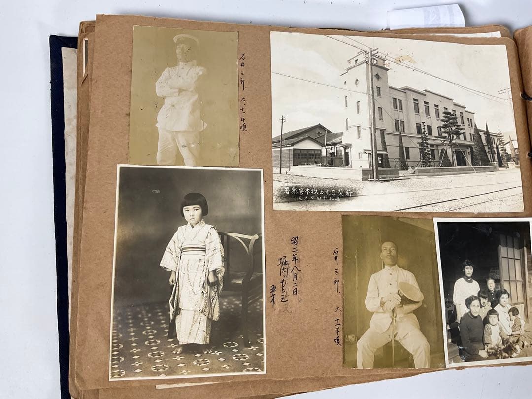 軍隊　軍人　戦争　旧日本軍　家族写真　まとめて軍隊アルバム　古写真　写真帖