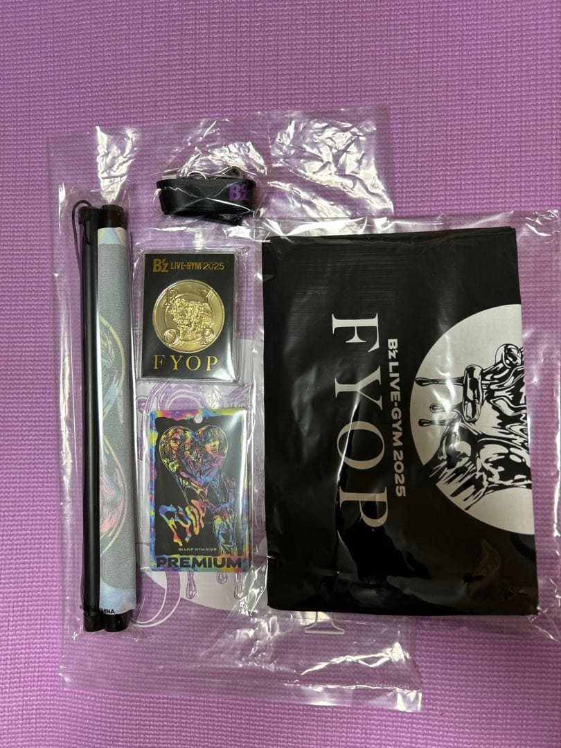 B’z LIVEGYM2025 FYOPプレミアム席専用オリジナルグッズ2セット
