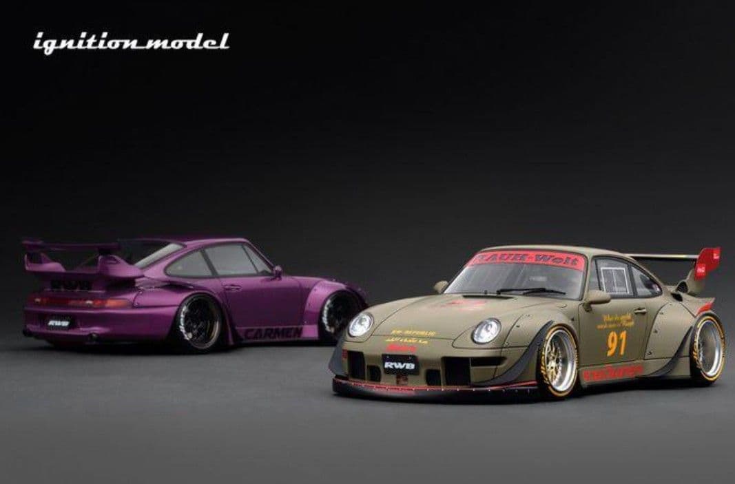 RWB 993 パープルメタリック ポルシェ PORSCHE