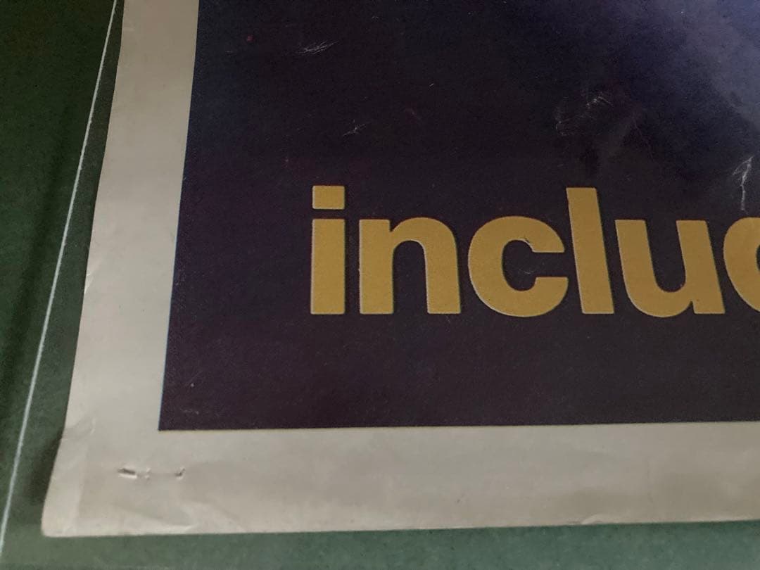 激レアNIRVANA ポスター　ニルヴァーナ　カートコバーン　