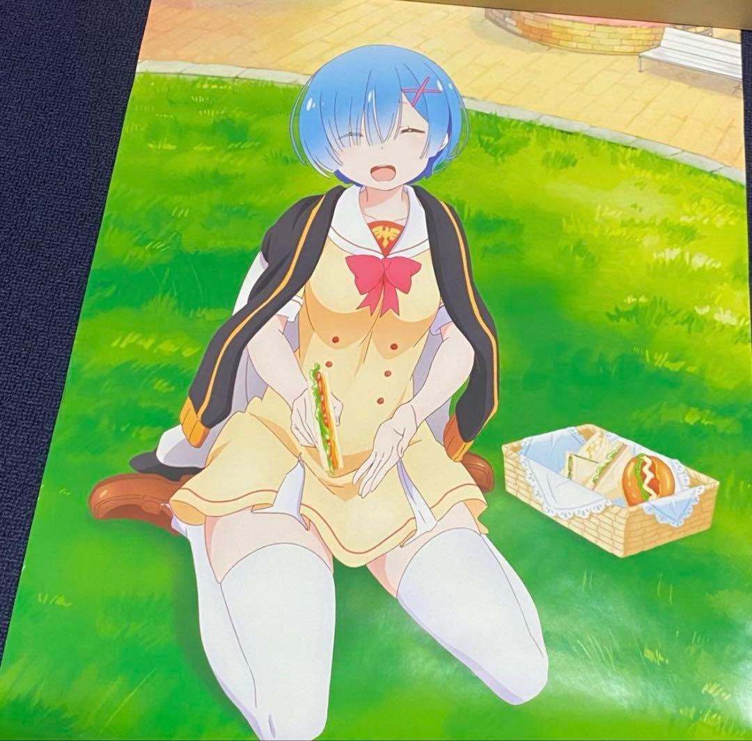 リゼロ フィギュア レム Re:ゼロから始める異世界生活 ポスター まとめ売り