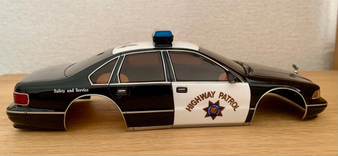 MINI–Z ミニッツ コルベット　パトカー　カスタム　カーボン　アルミ