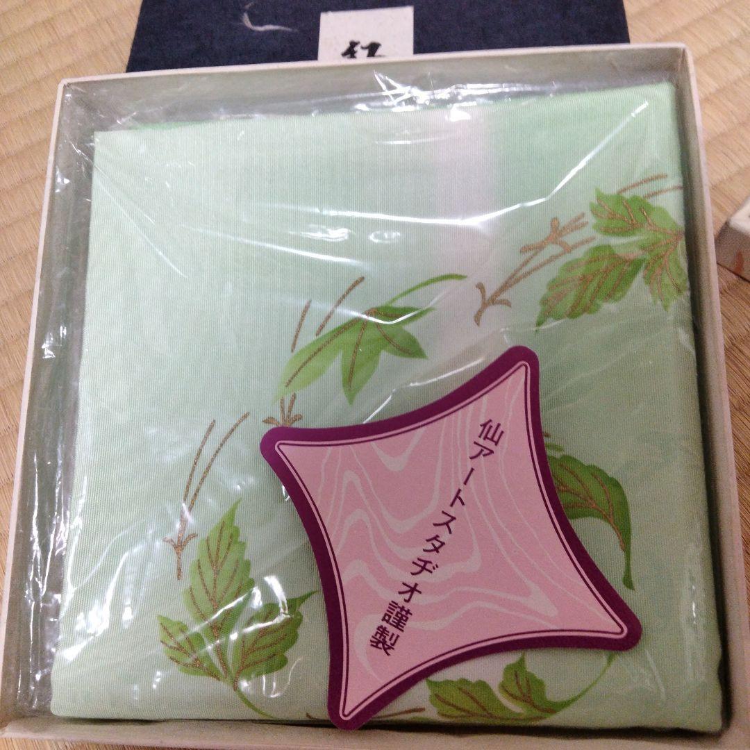 さくまる　紋付訪問着＋細水指、徳齋帛紗２枚 ＋名古屋帯2本＋丹波茶入