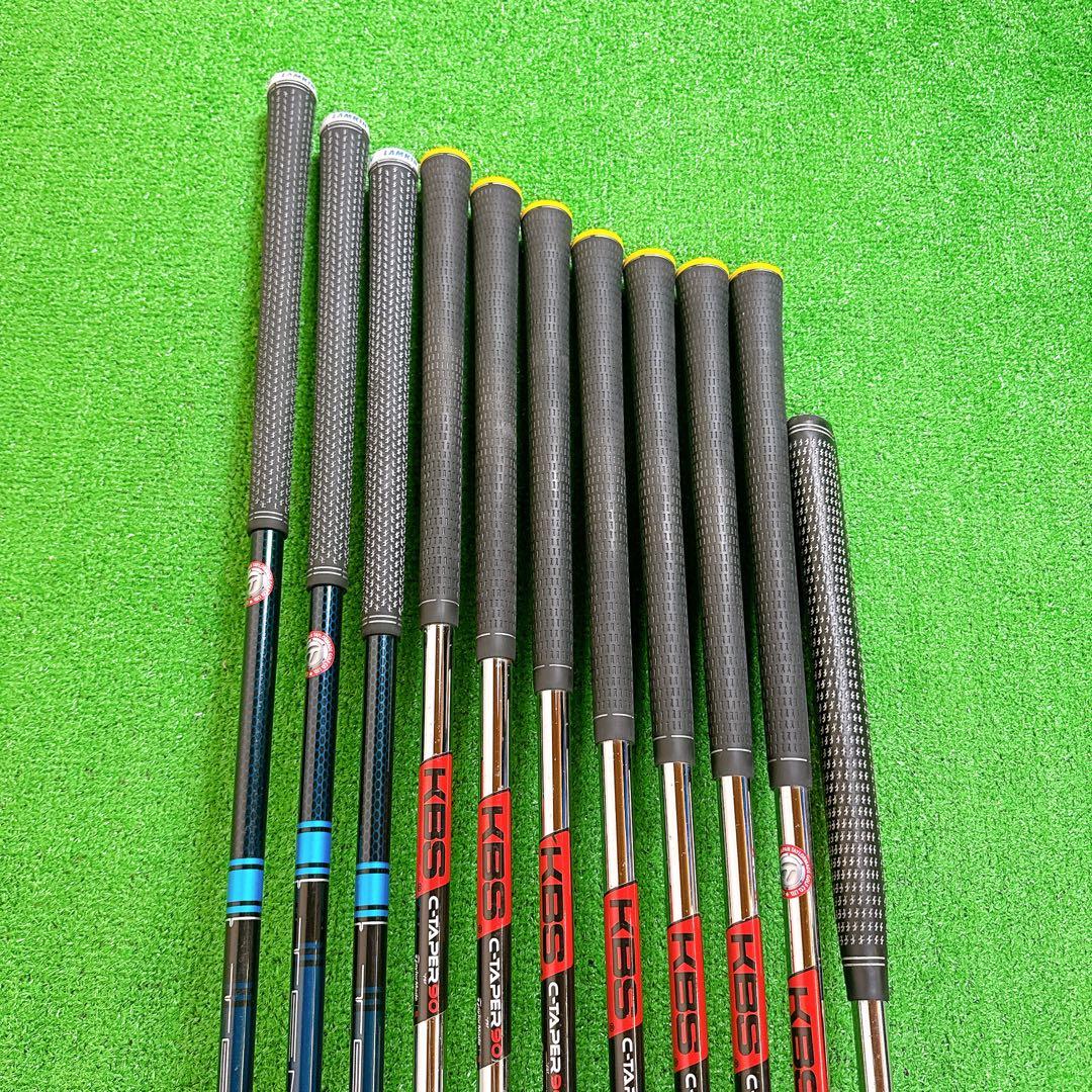 【レフティ】 テーラーメイド SiM2 MAX メンズクラブセット 11本 S