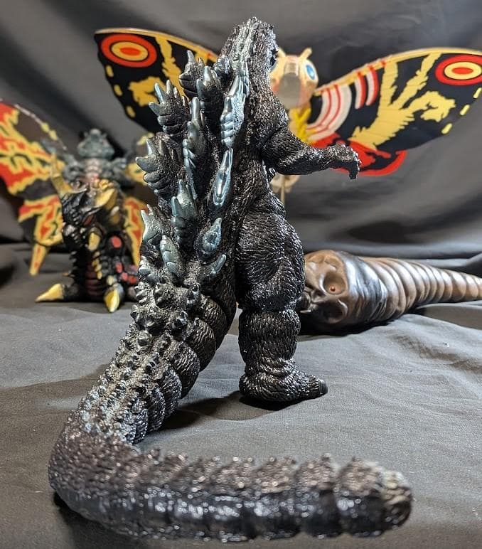 平成シリーズ「ゴジラvsモスラ」（バンダイ）ソフビフィギュア６体セット