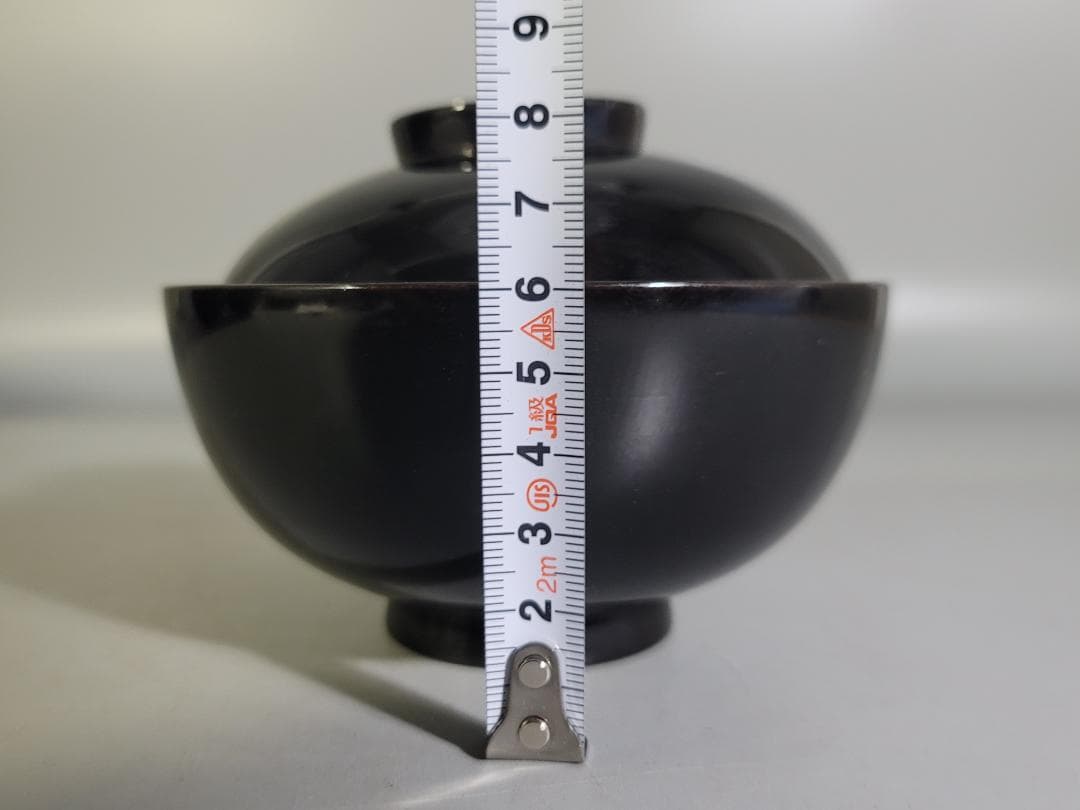 雲蒔絵 吸物碗 十客 平安堂製 共箱 美品 時代物