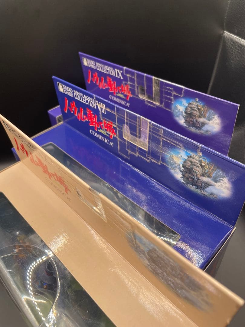 ⭐︎未開封⭐︎ ハウルの動く城 フィギュア3種　セット　ジブリ　コミニカ