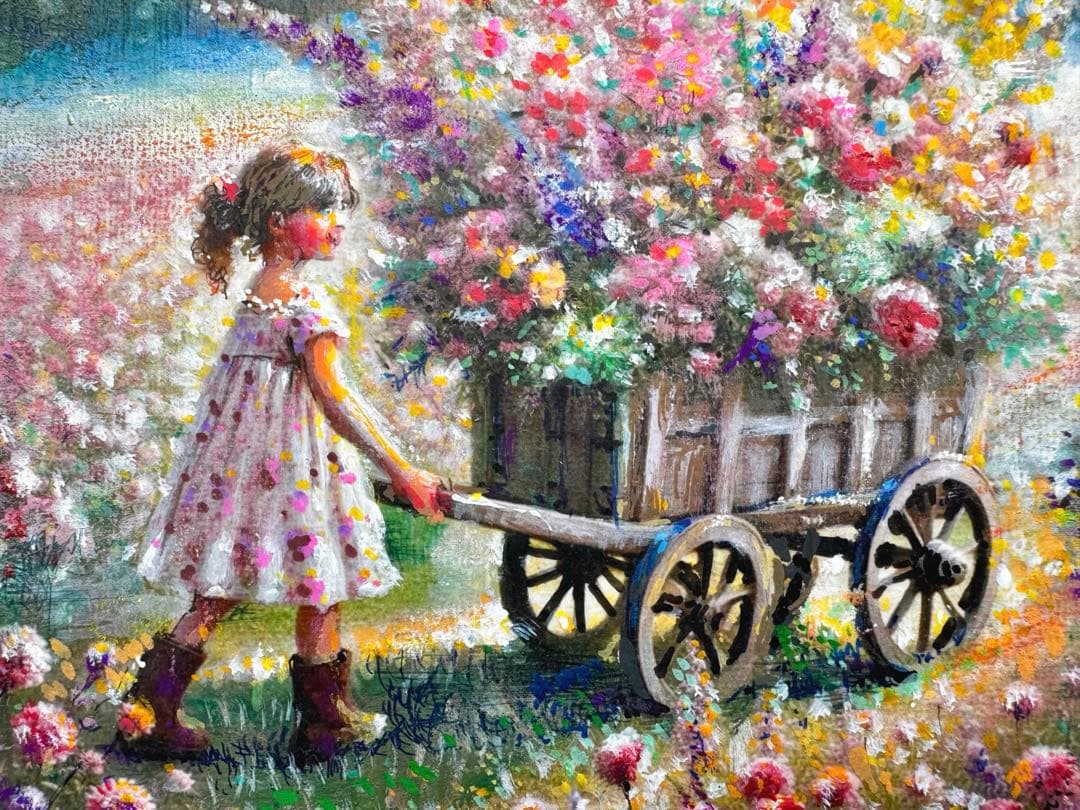 c*o様 絵画原画《Blooming Happiness》続編作品