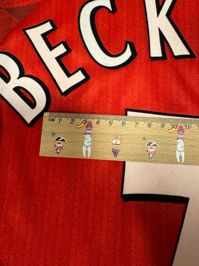 ［極レア］ベッカム　マンチェスターユナイテッド　ユニフォーム　96/98