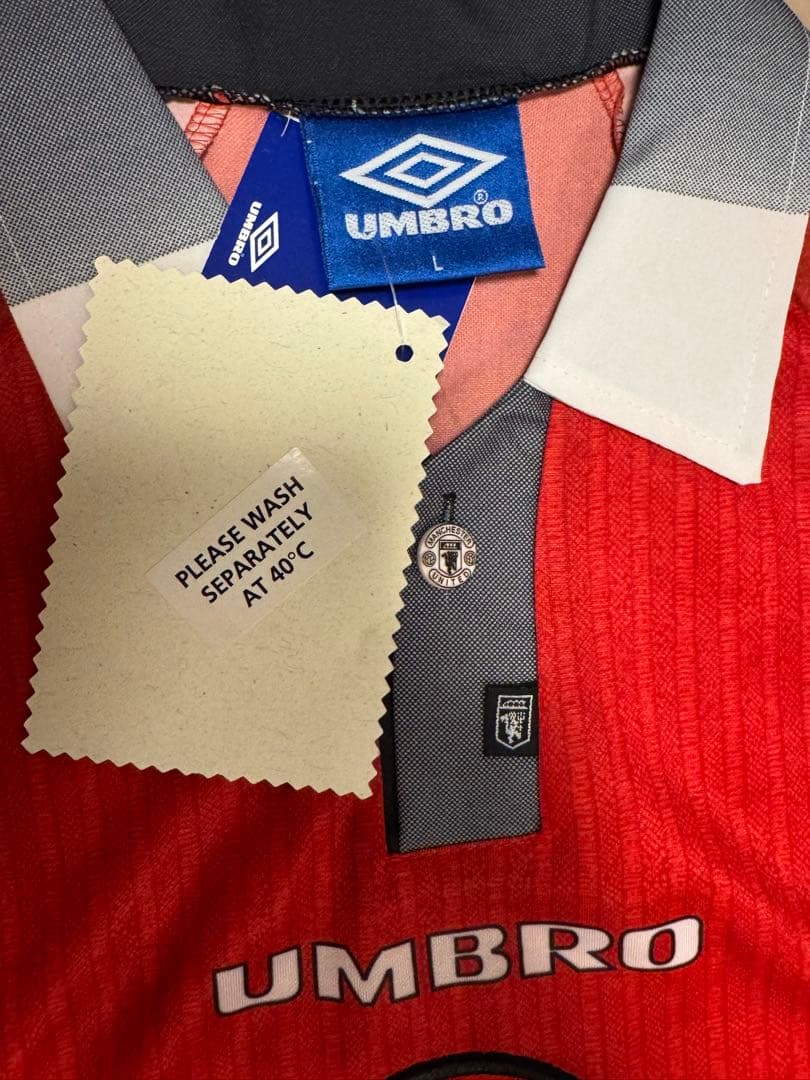 ［極レア］ベッカム　マンチェスターユナイテッド　ユニフォーム　96/98