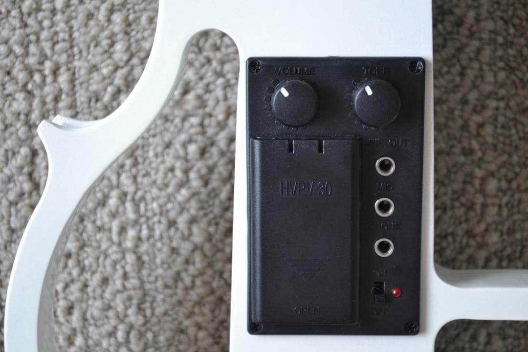 【極美品】サイレント エレキ バイオリン HVPV-30　ヘッドホン付き